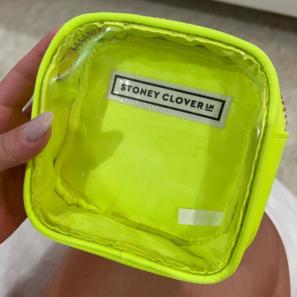 STONEY CLOVER LANE CLEAR MINI POUCH